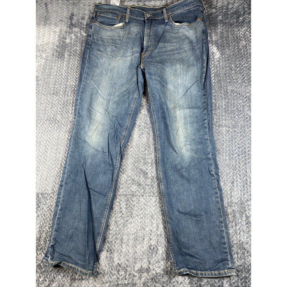 Levis 511 Slim Straight Jeans Mens Size W36 L32‎ Dark Blue
